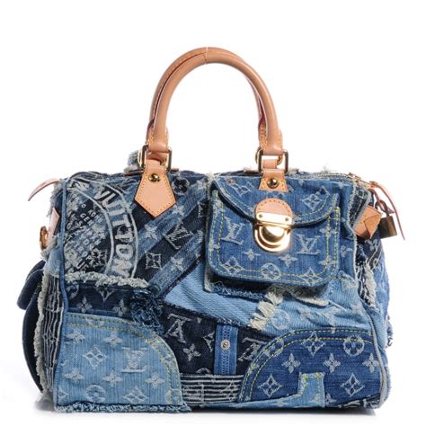 patchwork louis vuitton|Louis Vuitton denim patchwork speedy.